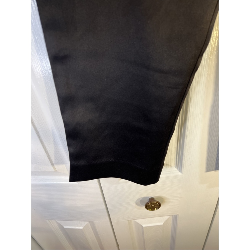 CHICO'S Black Cinch‎ Belted Cargo Pants Size 2 EUC - Picture 7 of 11